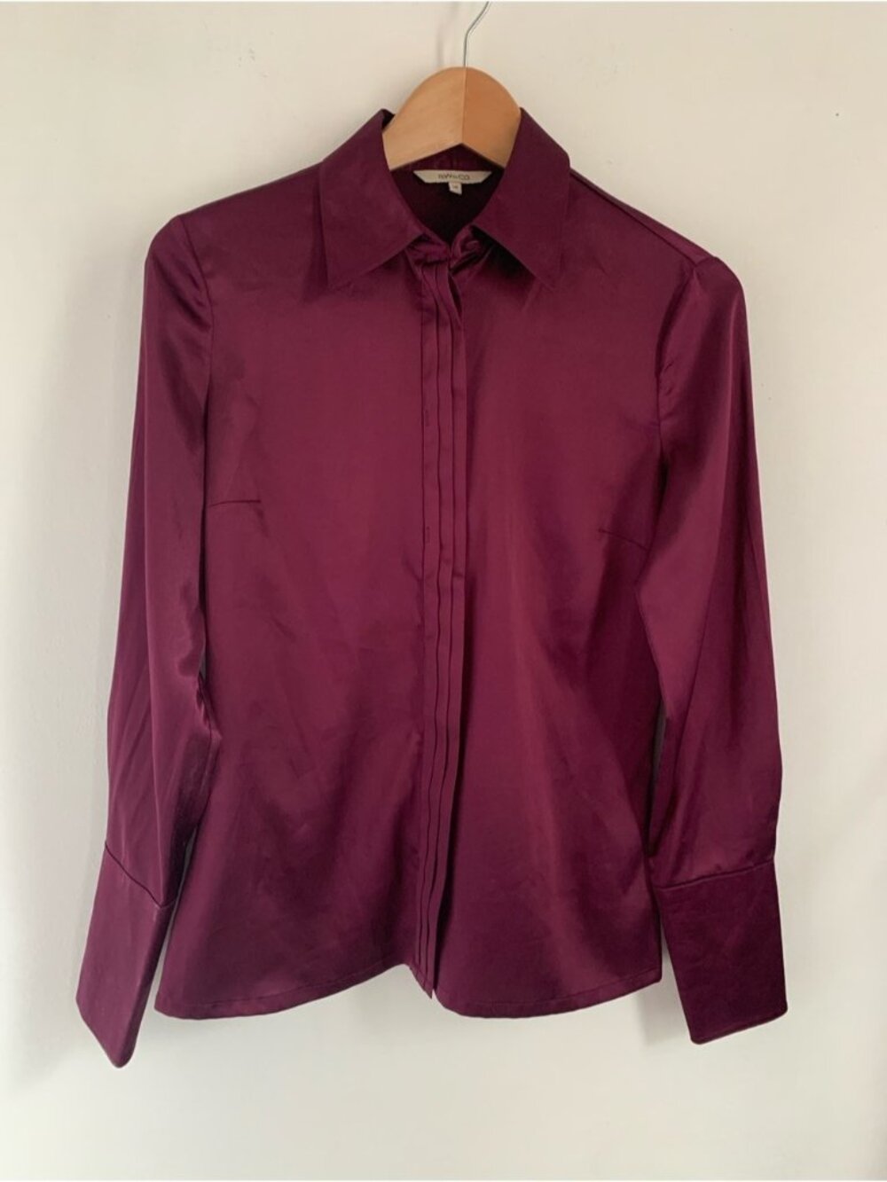 RW&CO Satin Blouse